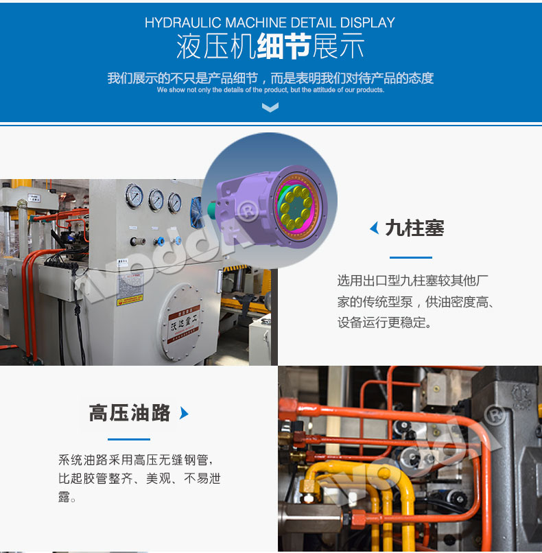 四柱(zhu)液壓(ya)機詳(xiang)情