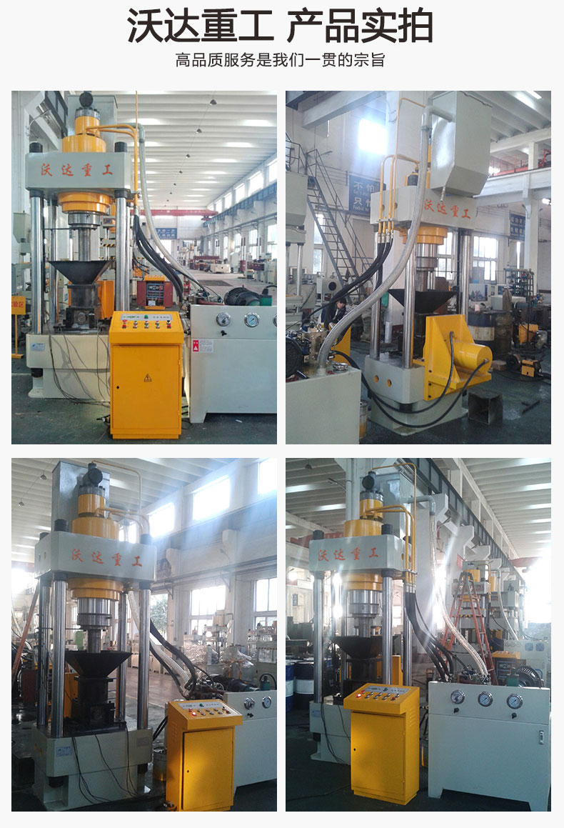 315噸(dun)液壓屑餅(bing)機實拍