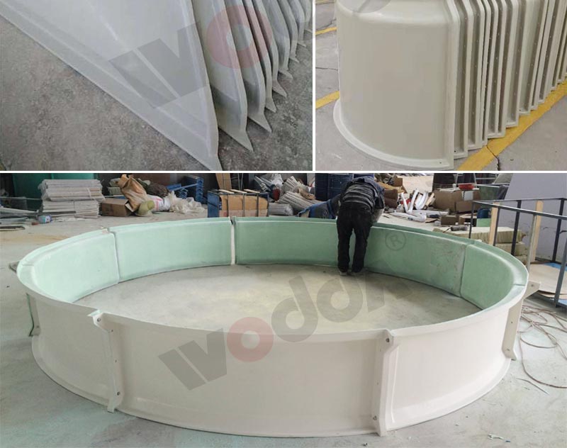 玻璃鋼(gang)模壓冷(leng)卻塔風(feng)筒