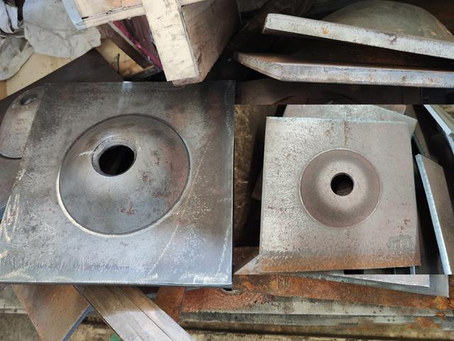 礦用錨(mao)杆托盤(pan)成品