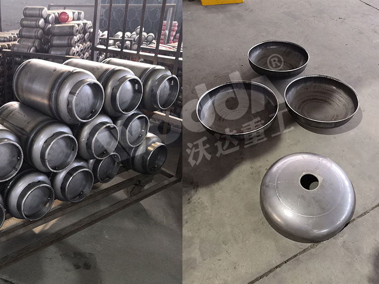 煤氣罐(guan)封頭成(cheng)型 煤氣(qi)罐封頭(tou)成型