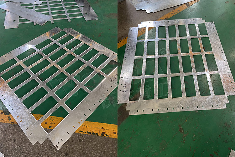 不鏽鋼(gang)LED屏幕背(bei)闆沖壓(ya)件